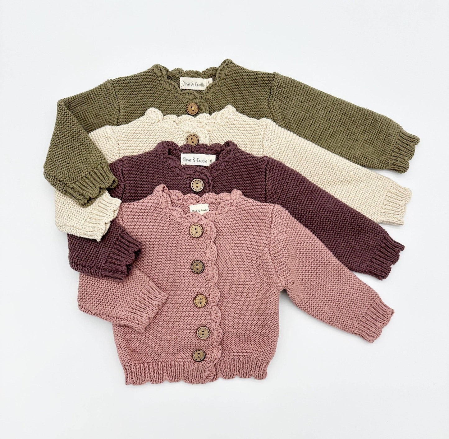 Sophia Dressy Cardigan: Light Oat - Bossy Beans