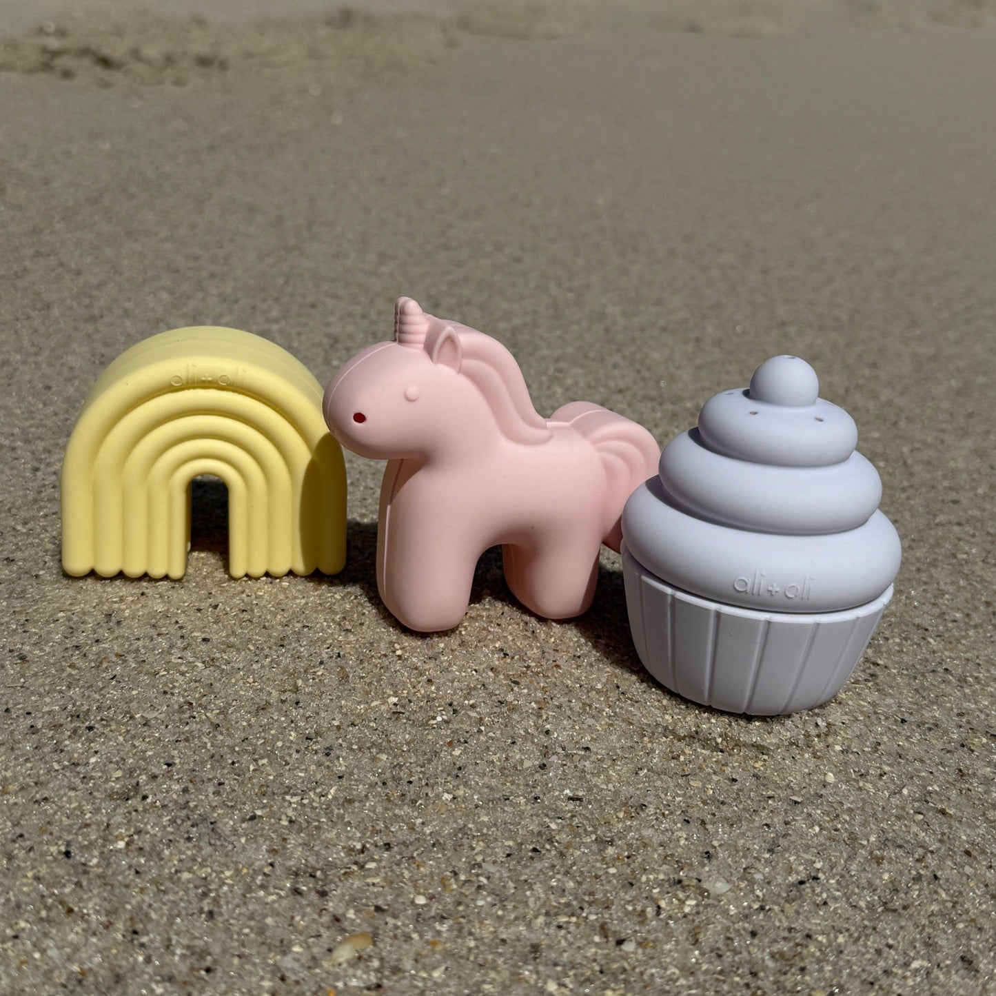 Squirt Water Bath Toy Set (Unicorn) Mold Free - Bossy Beans