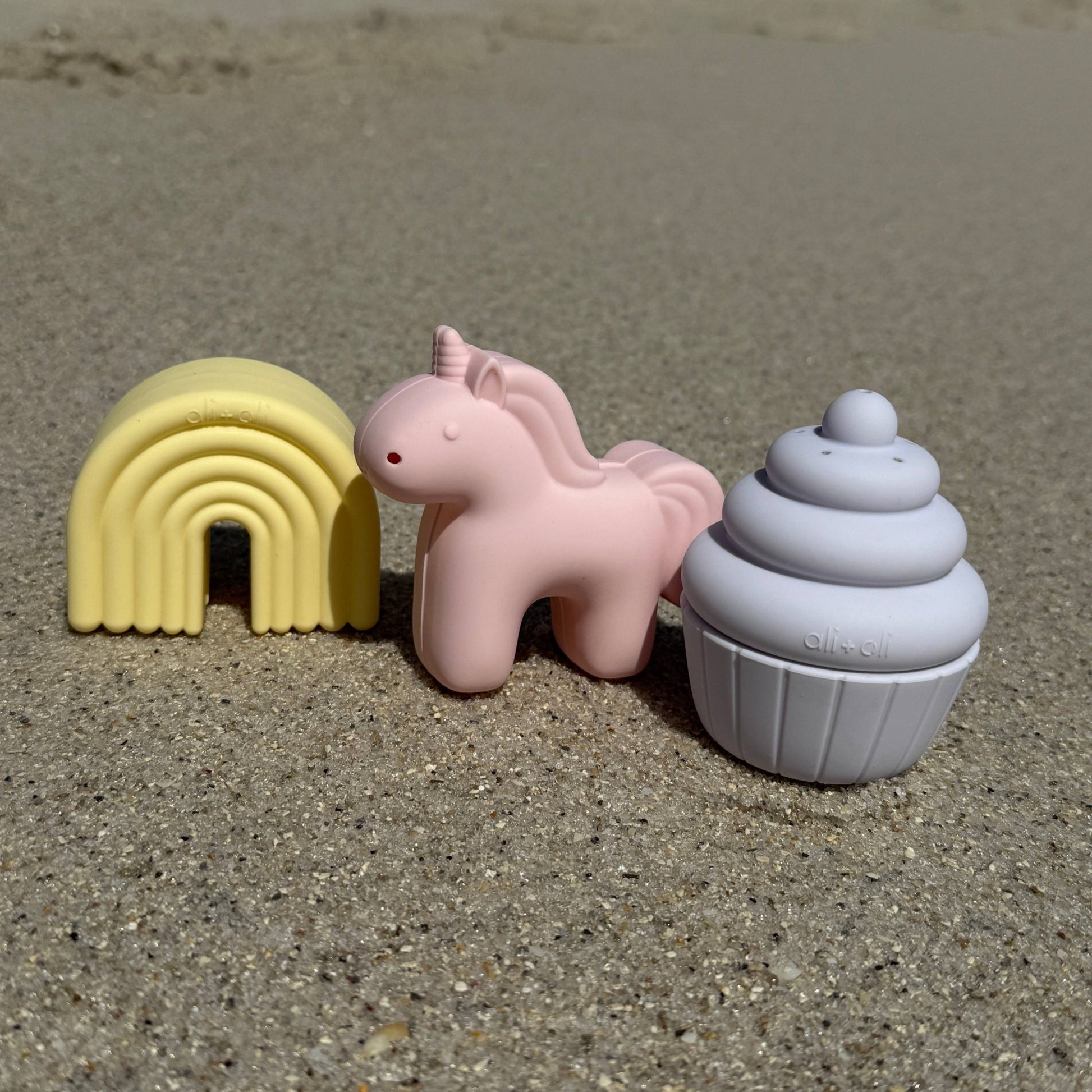 Squirt Water Bath Toy Set (Unicorn) Mold Free - Bossy Beans