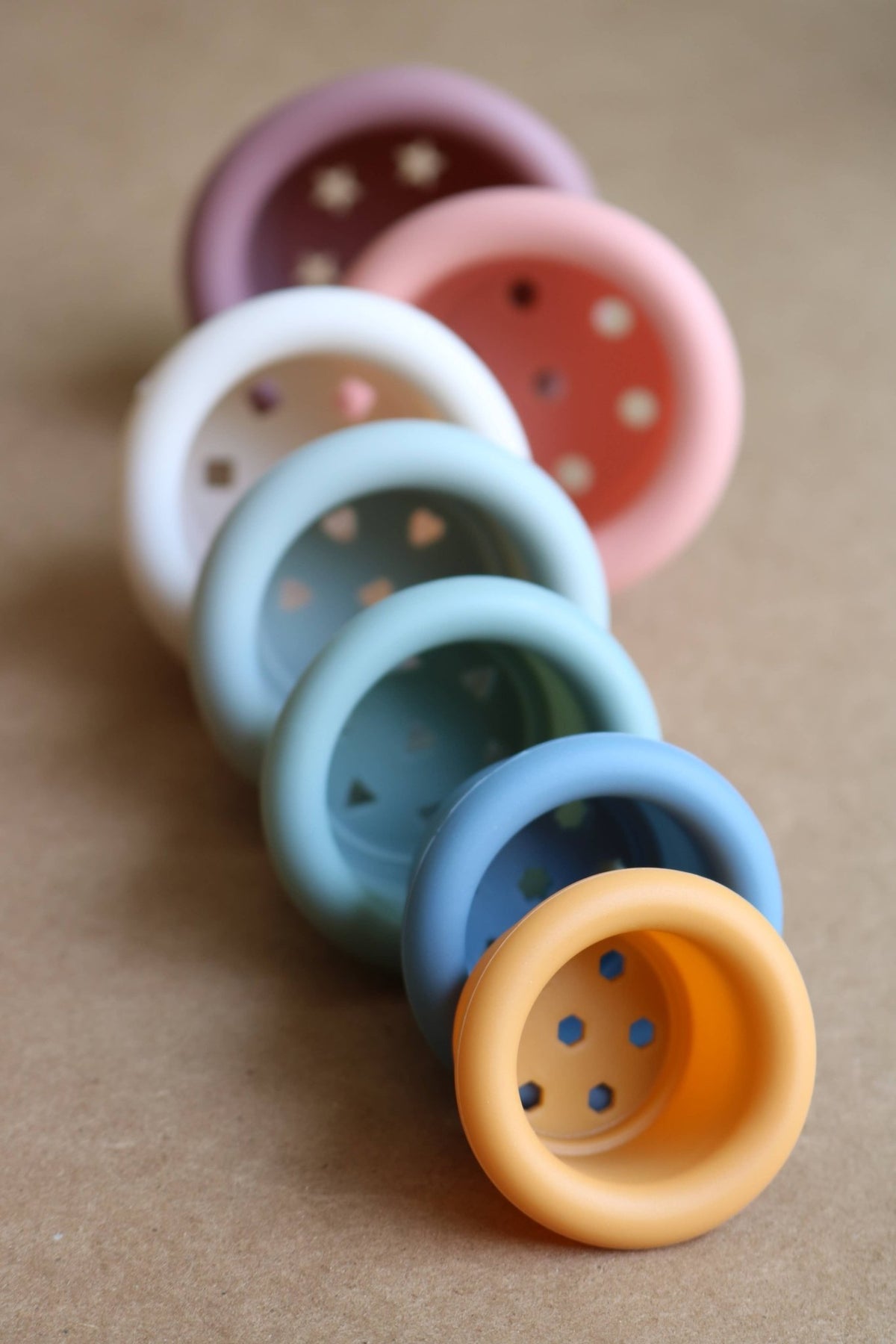 Stacking Cups - Light - Bossy Beans