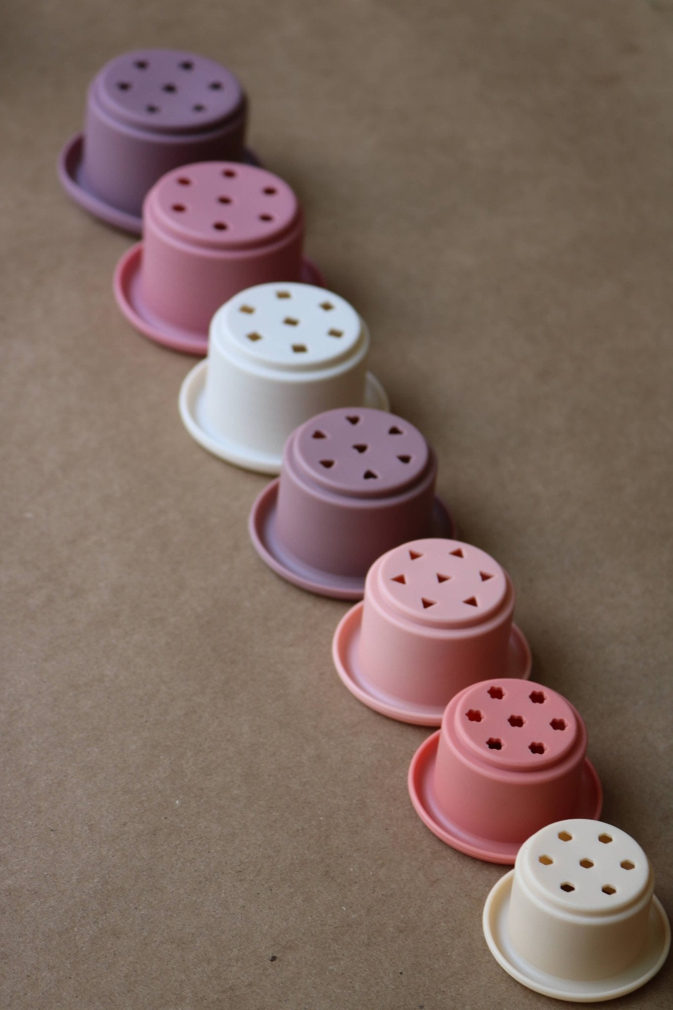Stacking Cups - Pink - Bossy Beans