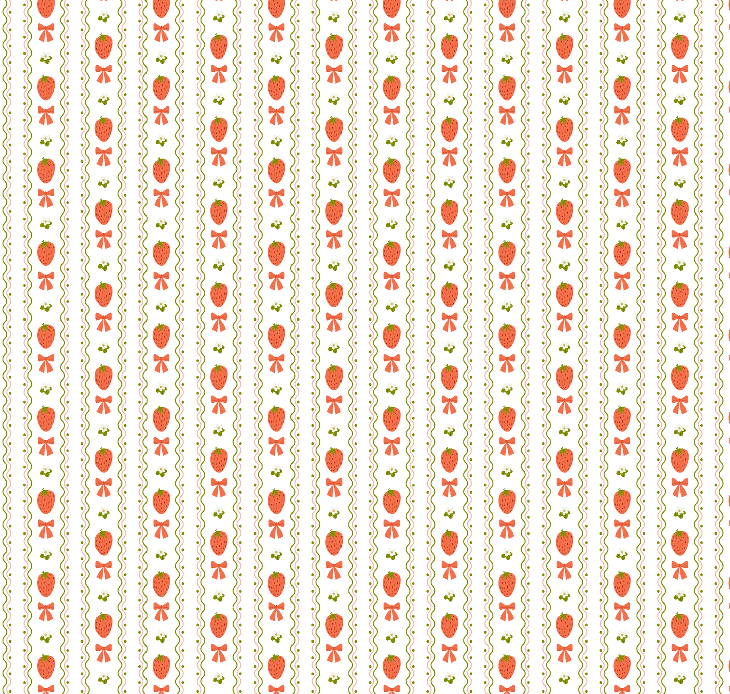 Strawberry Bamboo Baby Sleeper - Bossy Beans
