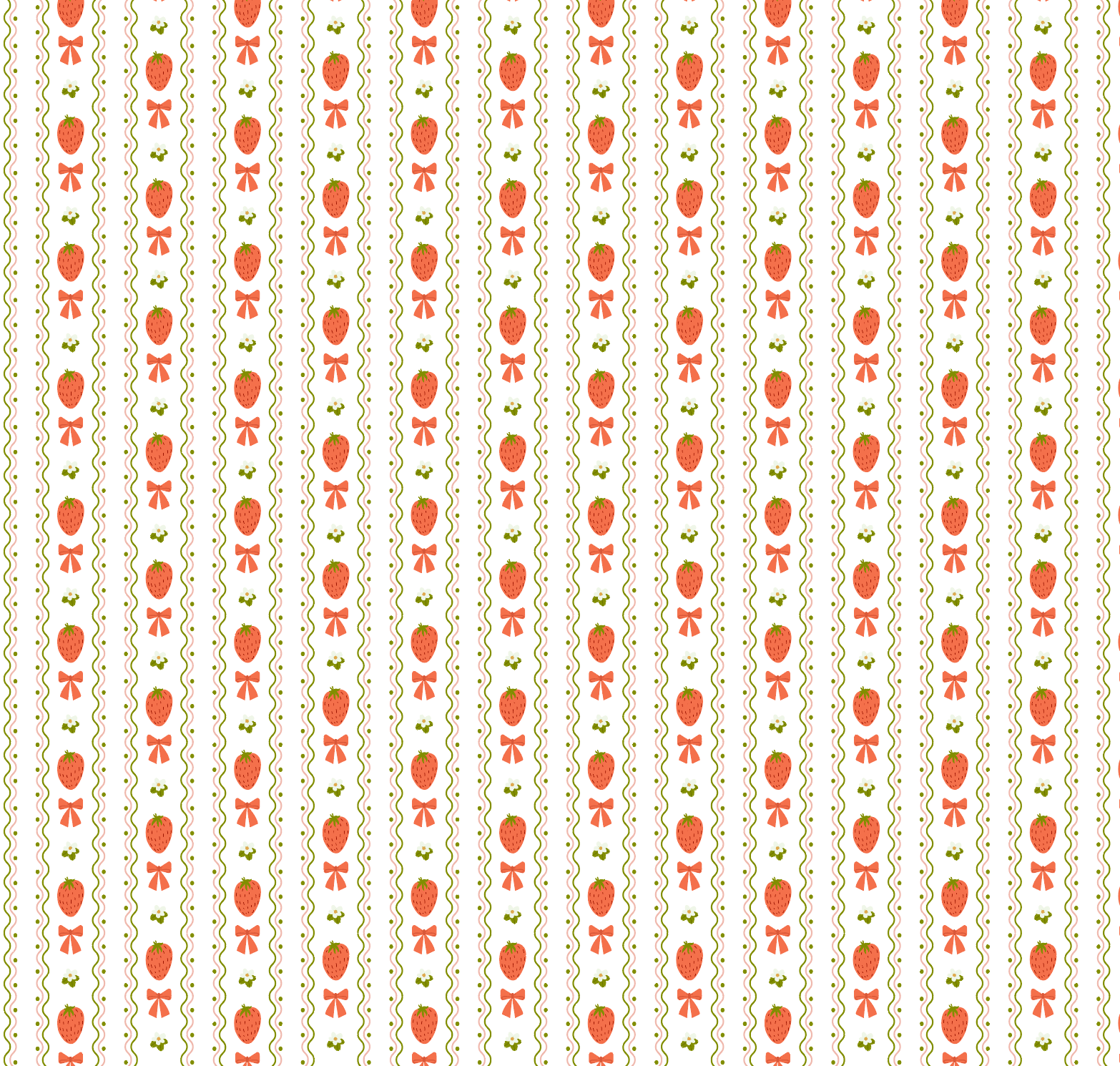 Strawberry Bamboo Baby Sleeper - Bossy Beans