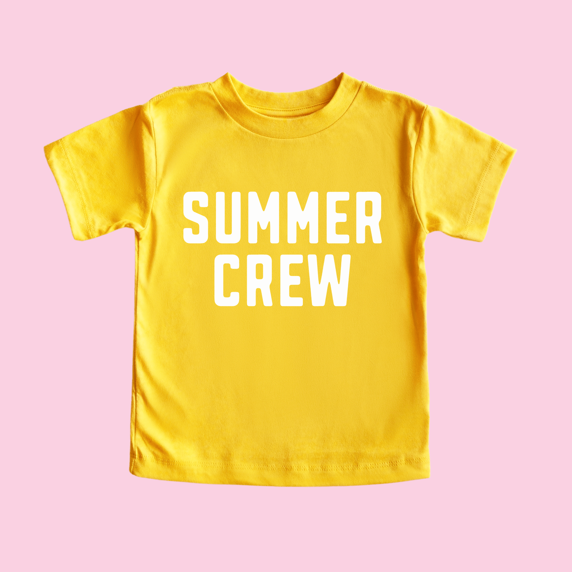 Summer Crew - Toddler and Youth Summer Shirt - Bossy Beans