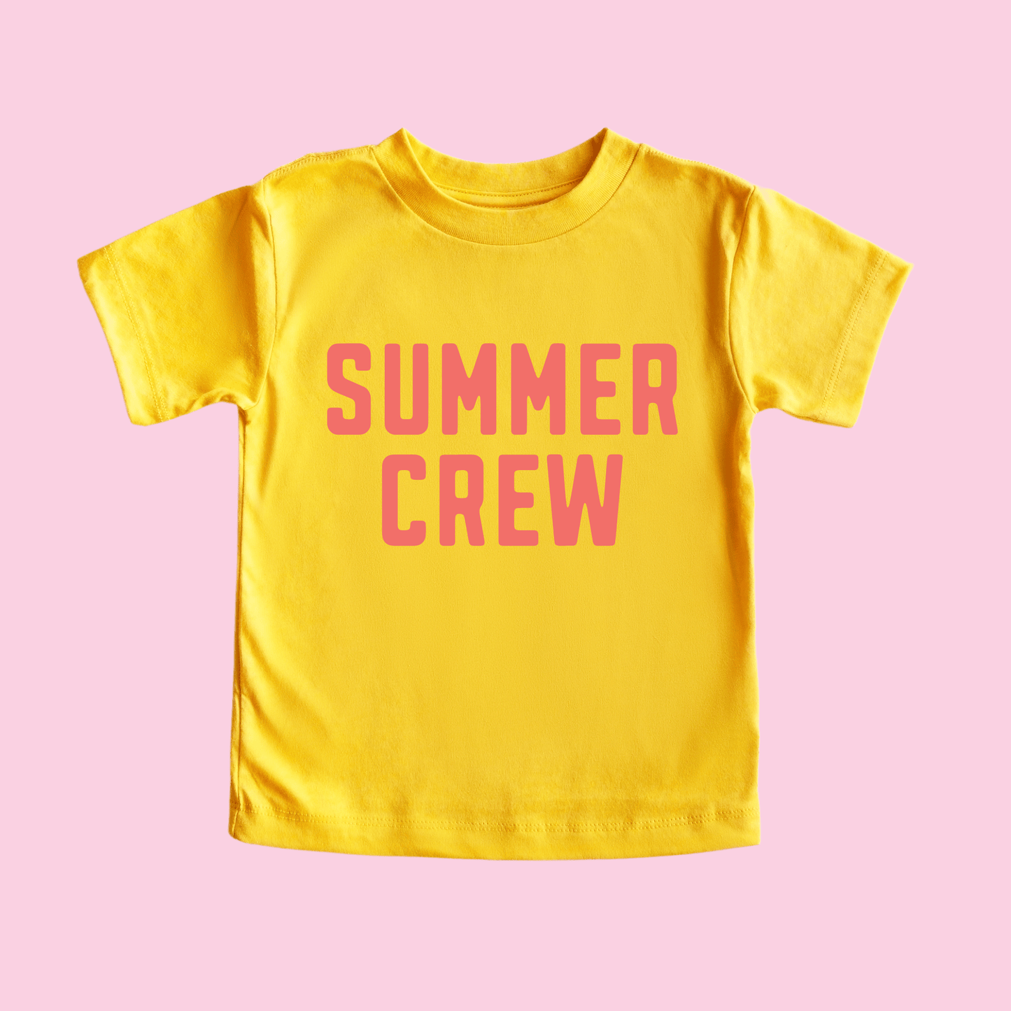 Summer Crew - Toddler and Youth Summer Shirt - Bossy Beans