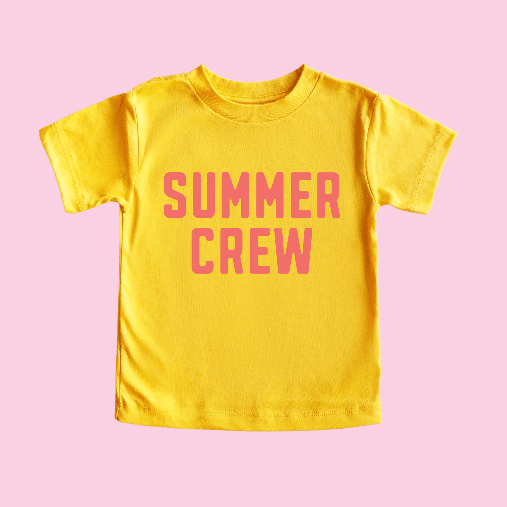 Summer Crew - Toddler and Youth Summer Shirt - Bossy Beans