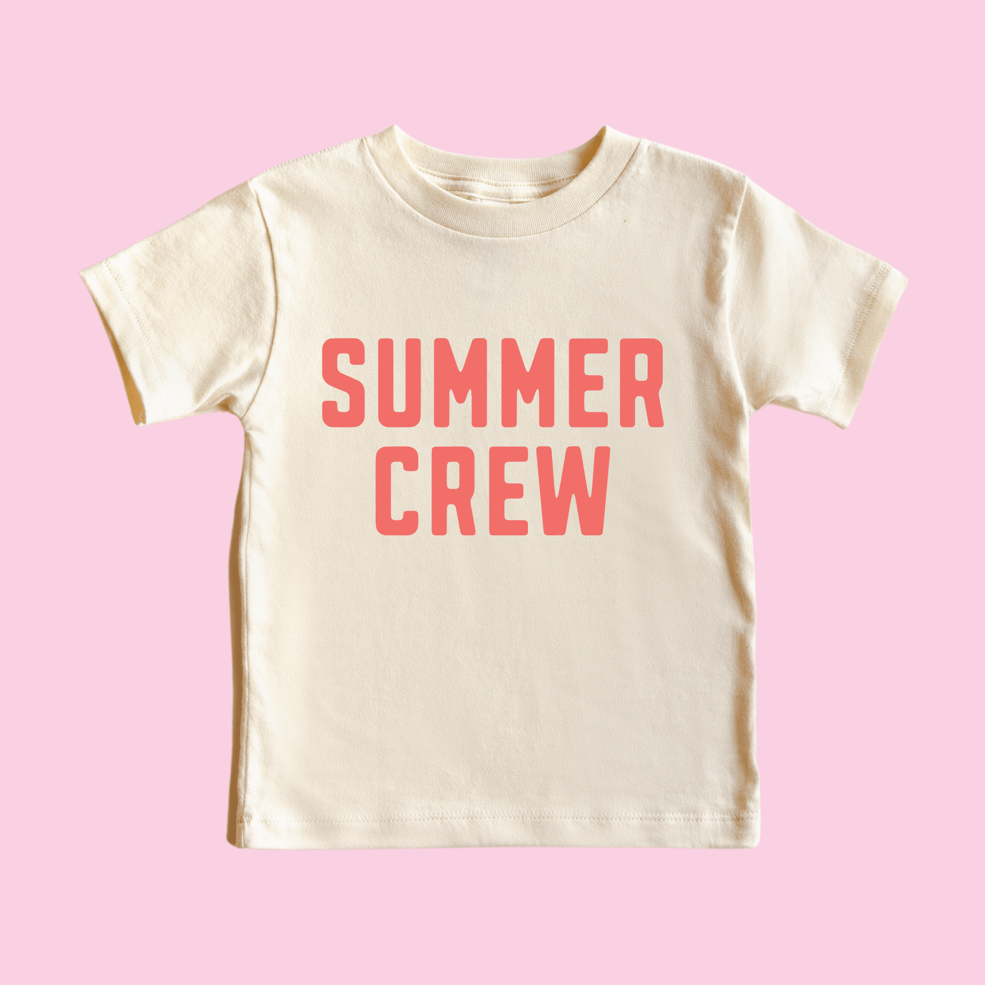 Summer Crew - Toddler and Youth Summer Shirt - Bossy Beans