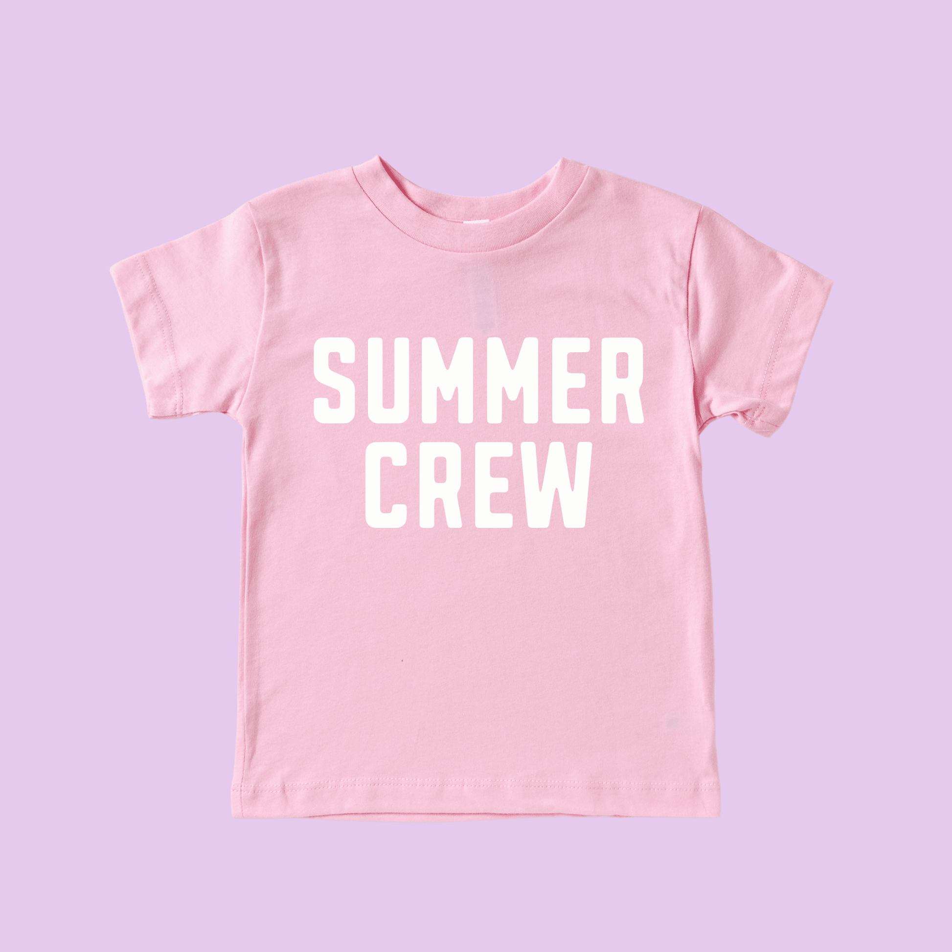 Summer Crew - Toddler and Youth Summer Shirt - Bossy Beans