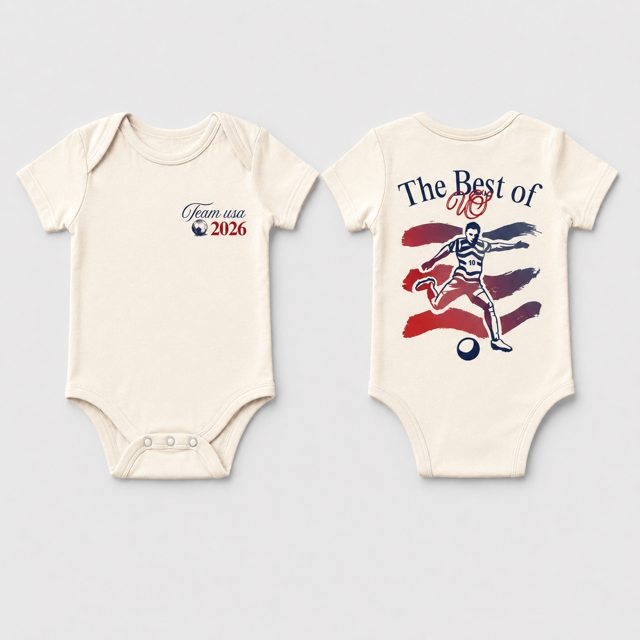 Team USA World Cup Onesie - Baby - Bossy Beans