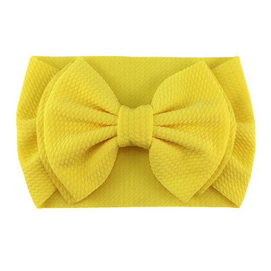 The BIG Bow - Yellow - Bossy Beans