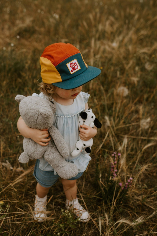 Trek Light - Baby/Toddler & Youth Five - Panel Camp Hat | Stay Wild - Bossy Beans