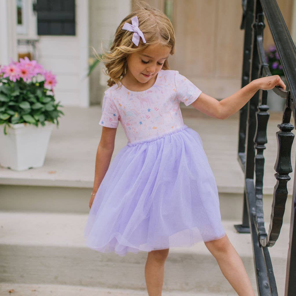 Tutu Dress in Dreamy Unicorn - Bossy Beans
