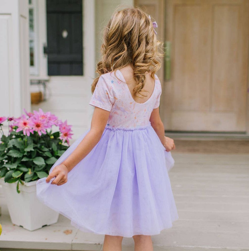 Tutu Dress in Dreamy Unicorn - Bossy Beans