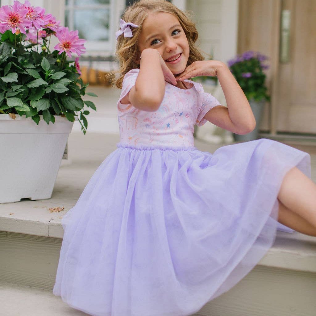 Tutu Dress in Dreamy Unicorn - Bossy Beans