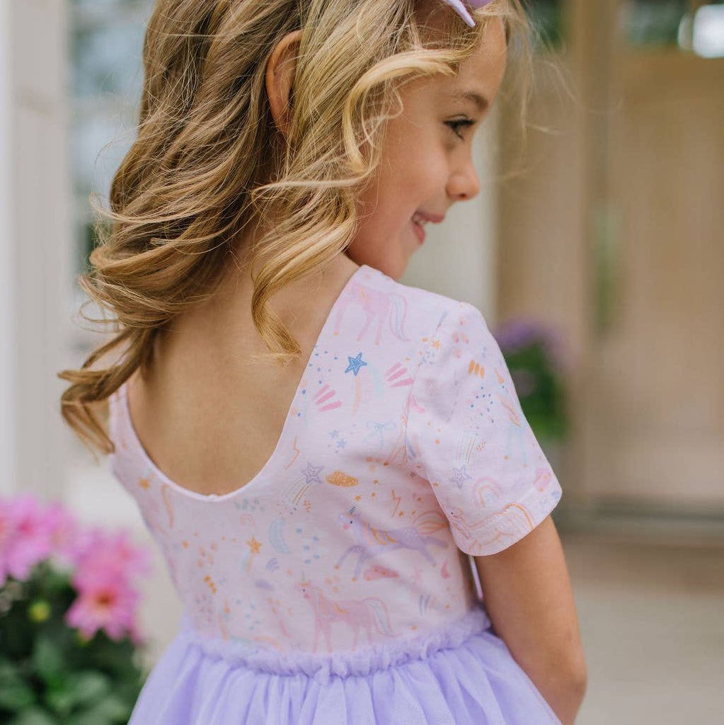 Tutu Dress in Dreamy Unicorn - Bossy Beans
