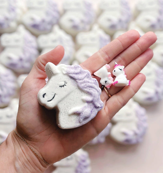 Unicorn Bath Bomb (with toy!)  - Bossy Beans