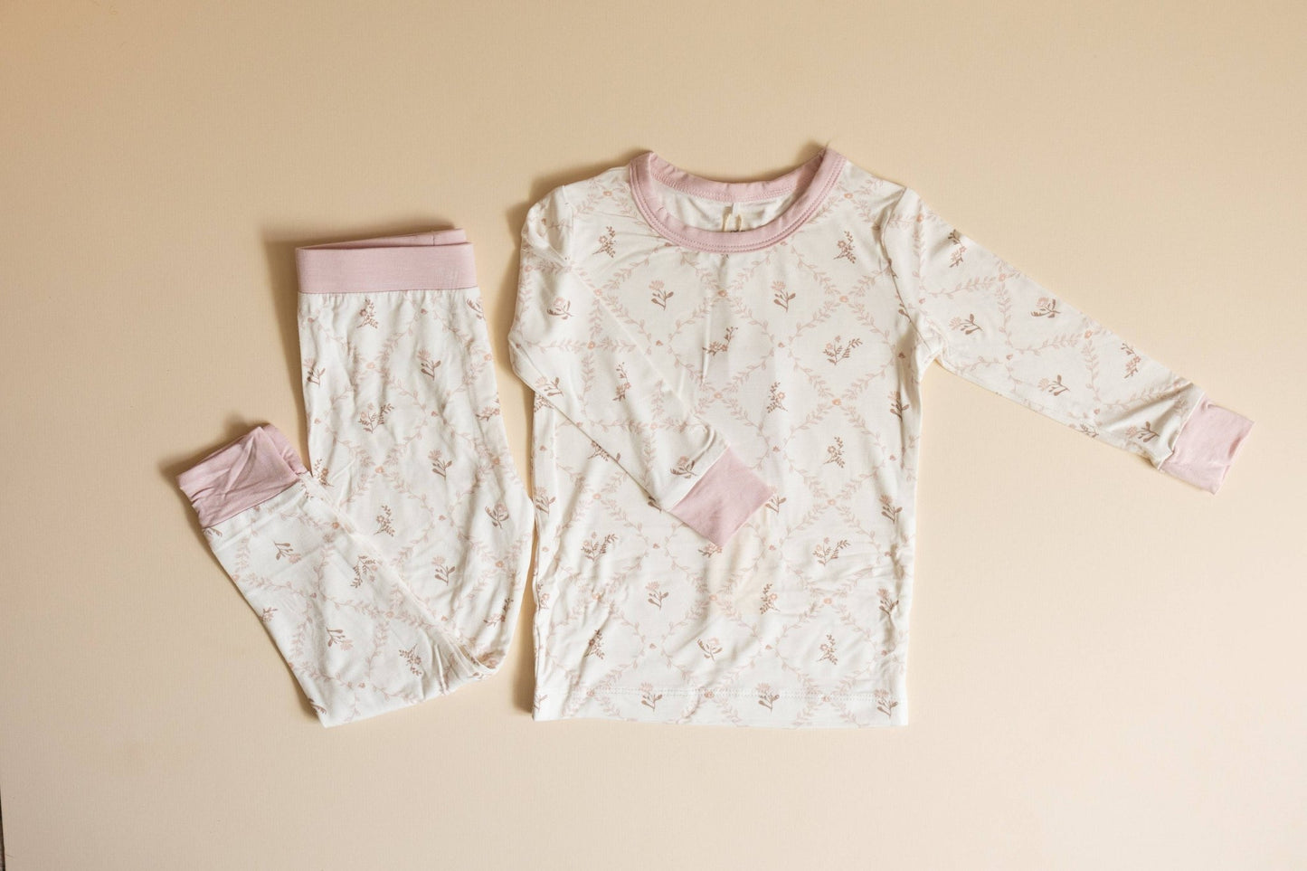 Vintage Rose Bamboo Two Piece - Bossy Beans