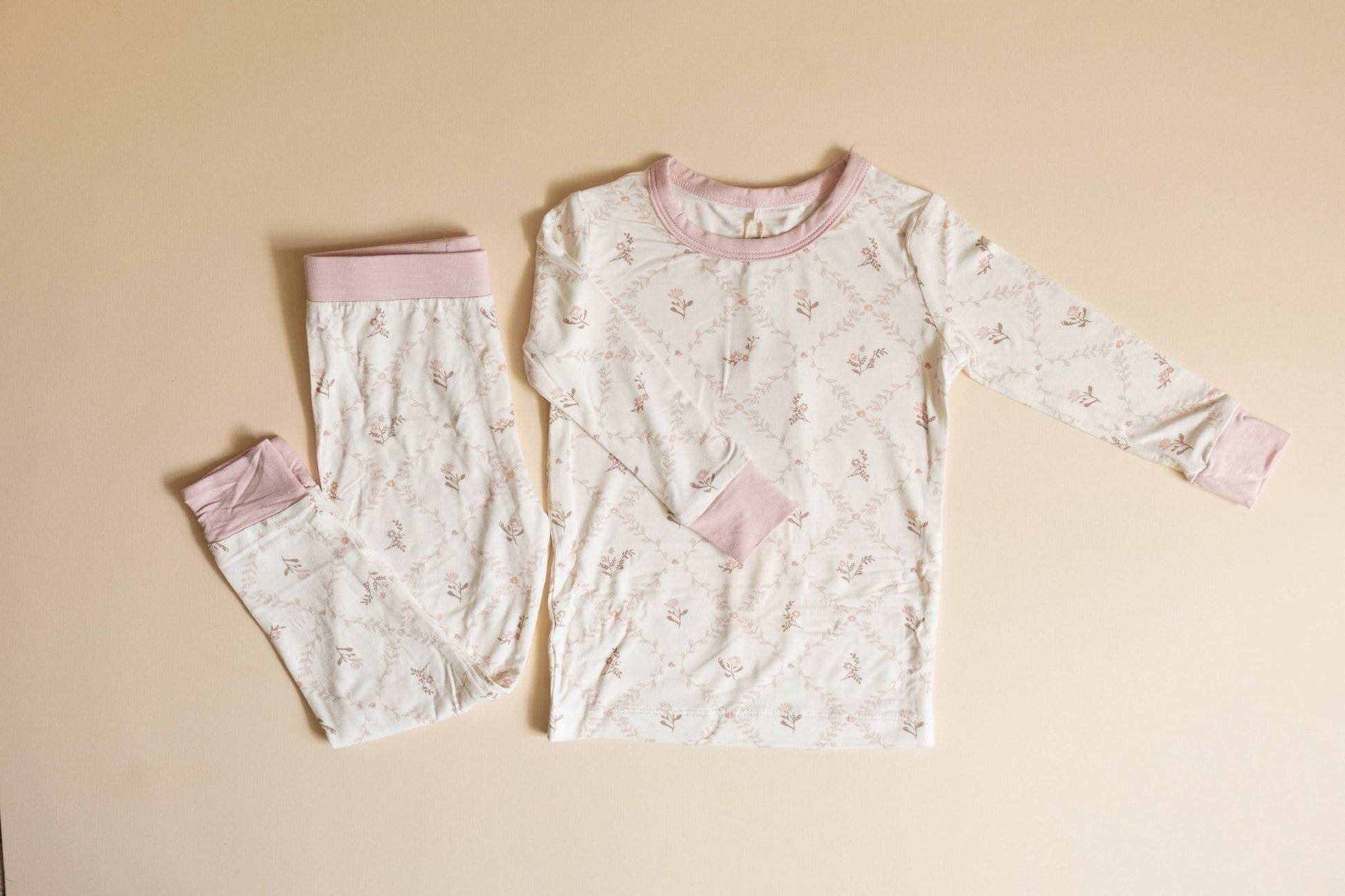 Vintage Rose Bamboo Two Piece - Bossy Beans