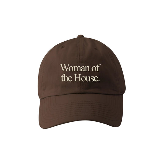 "Woman of the House" Embroidered Hat - Bossy Beans