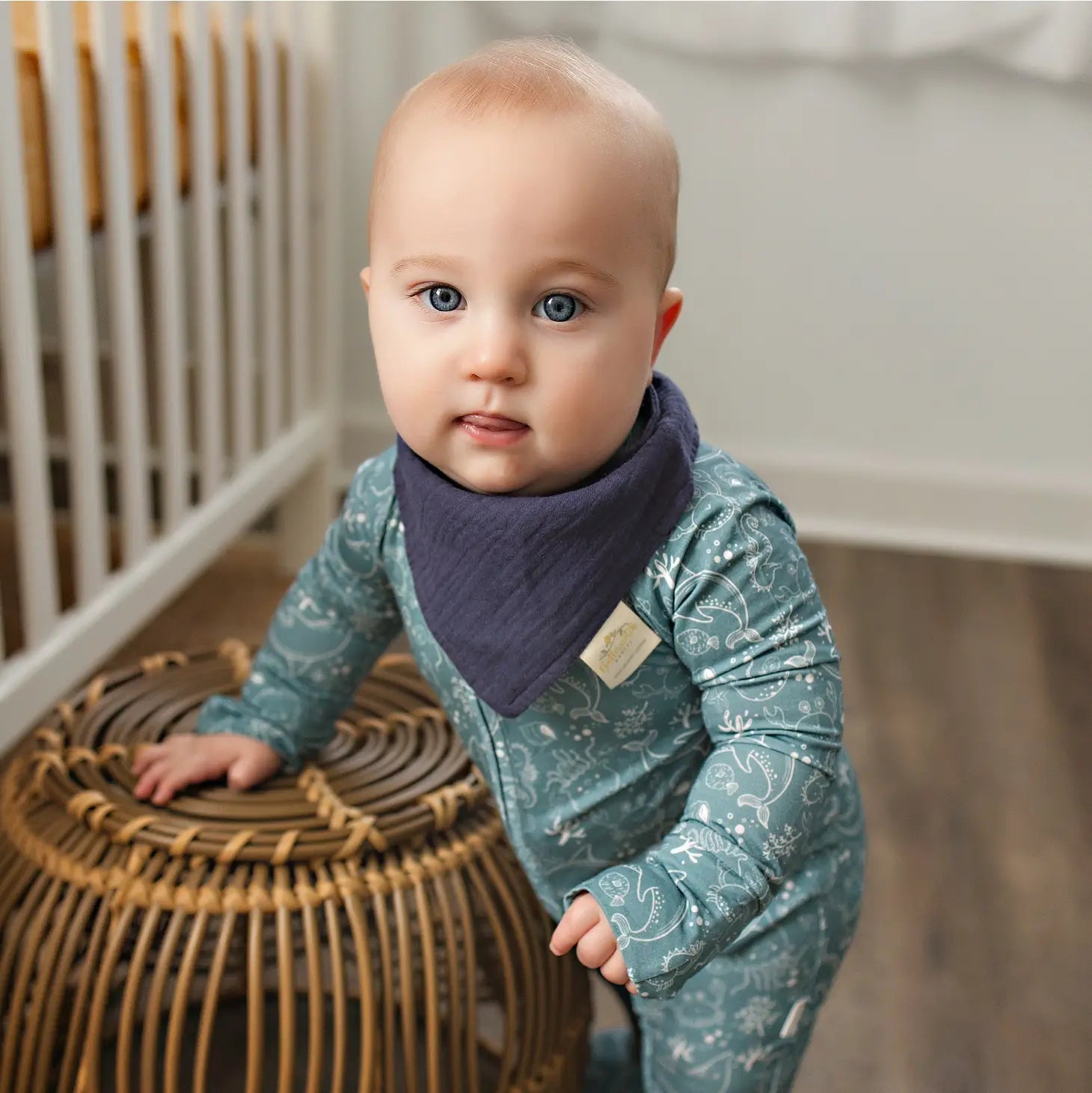 Zipper One Piece - Sea Life - Bamboo - Bossy Beans