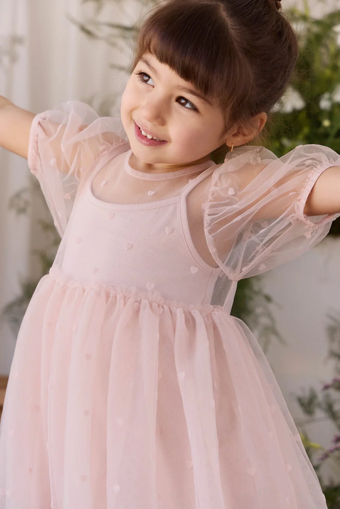 Zoella Tulle Dress - Petite Heart Rosie - Bossy Beans