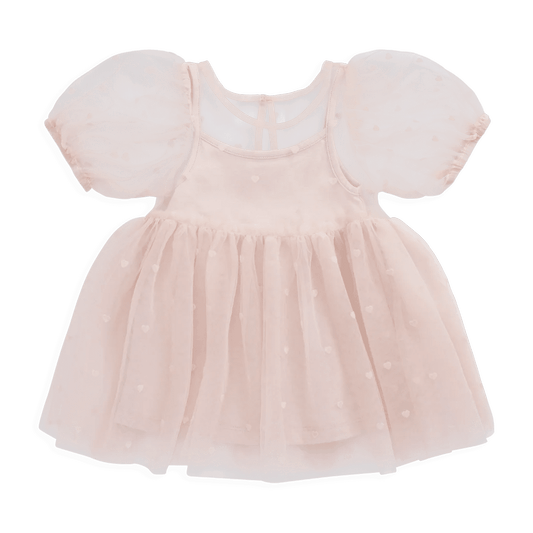 Zoella Tulle Dress - Petite Heart Rosie - Bossy Beans