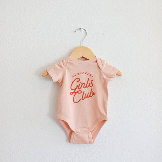 Brave Girls Club onesie organic cotton polish prints