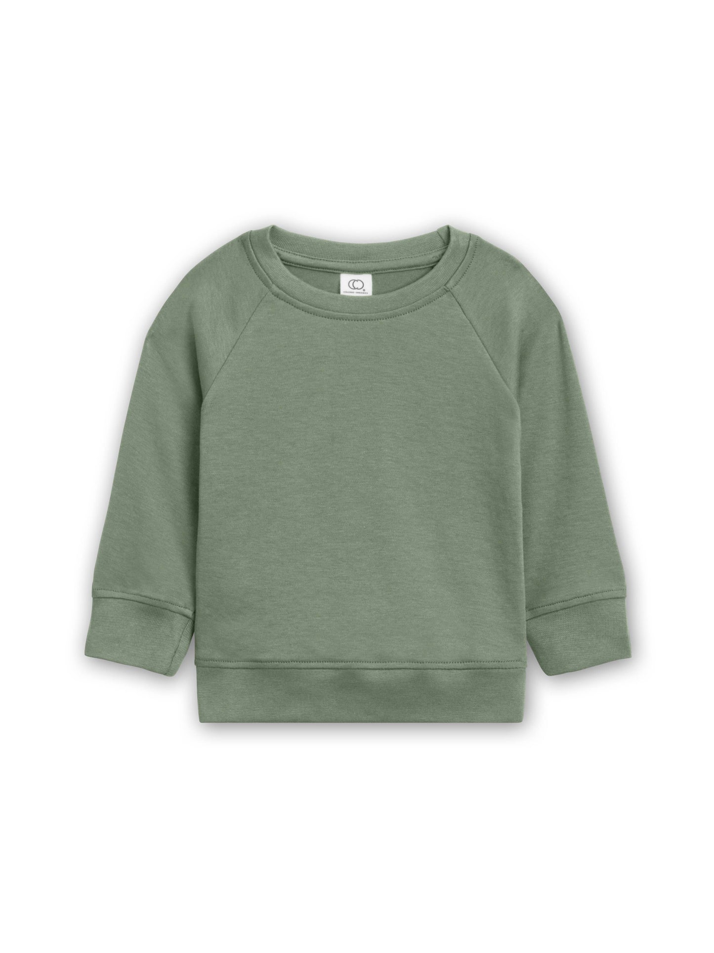 Lucky Organic Baby & Kids Pullover - Thyme