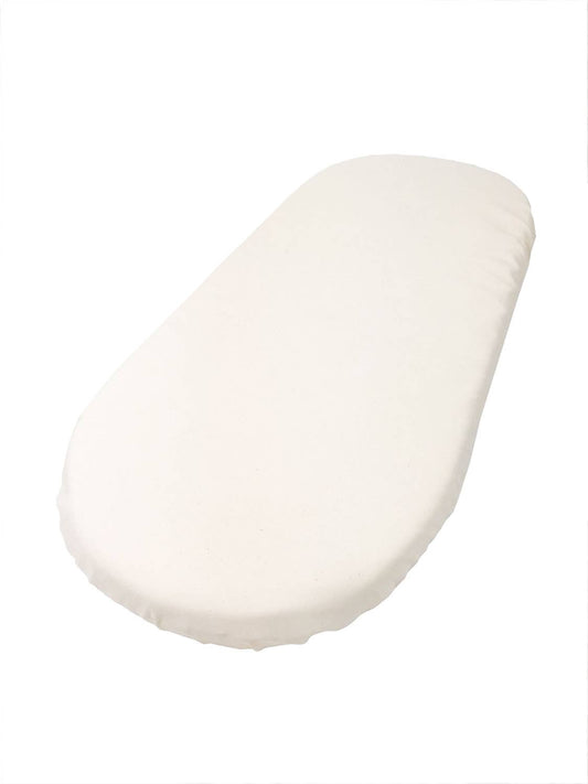 Ivory Sheet - Moses Basket/Changing Basket - Bossy Beans