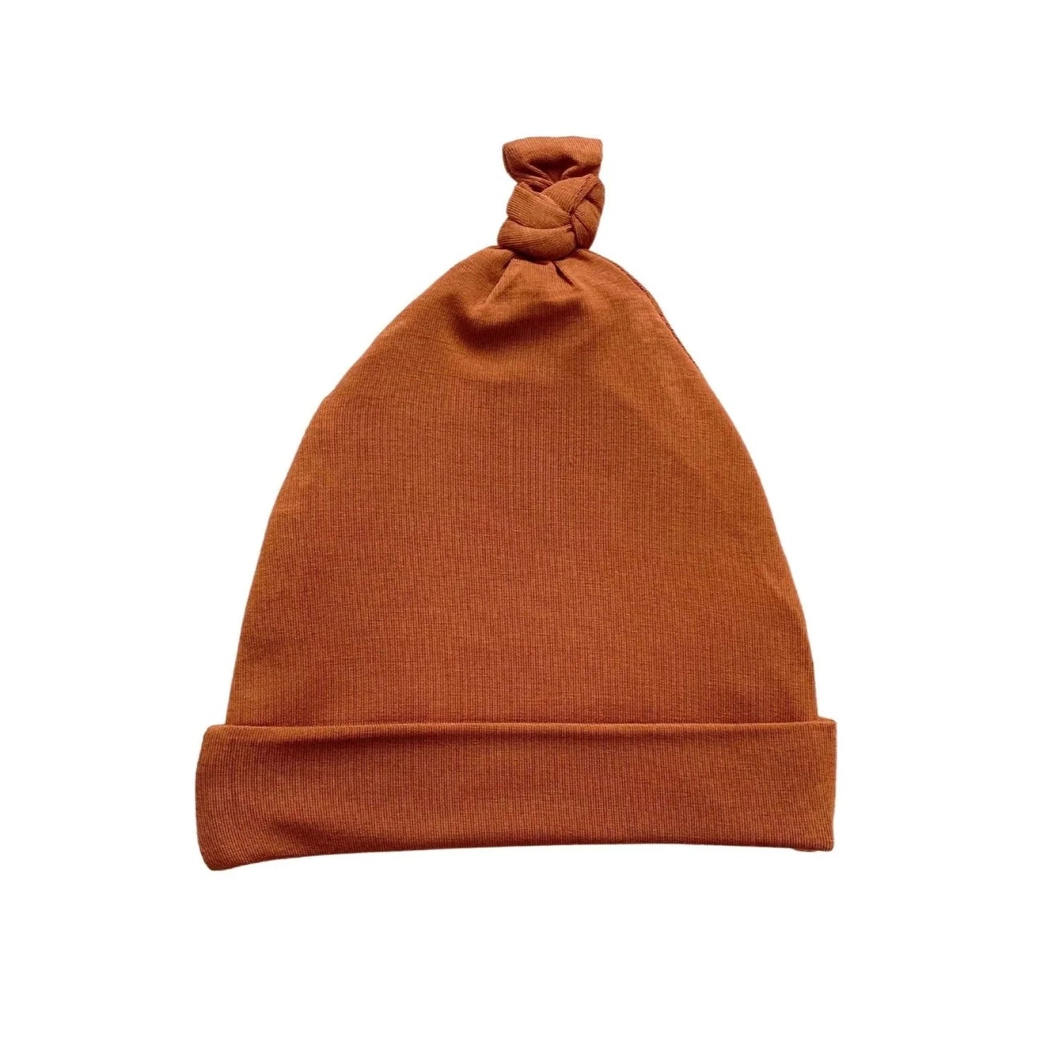 Knot Hat/Turbie/Bow - Cinnamon - Bossy Beans