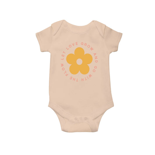 Let Love Grow Onesie - Matching! - Bossy Beans
