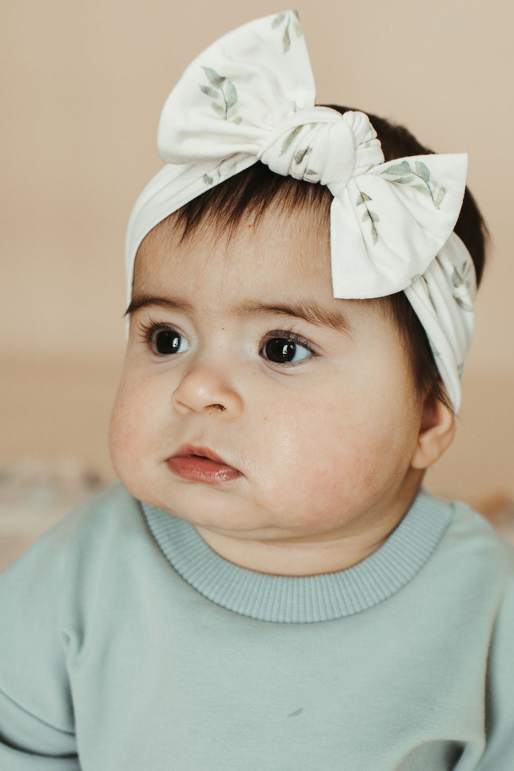 Organic Bubble Romper Sweatshirt - Ice Blue - Bossy Beans