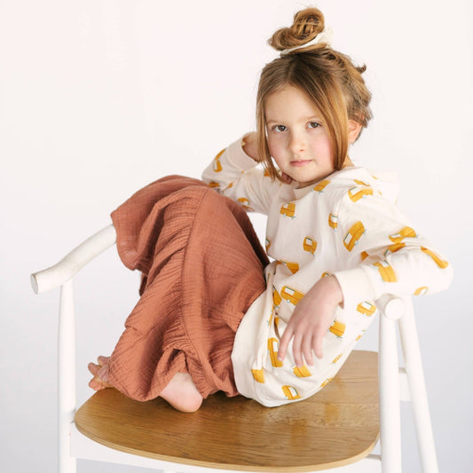 Organic Sweatshirt - Retro Camper - Bossy Beans