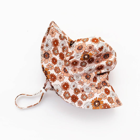 Retro Blooms Sunhat UPF 50+ - Bossy Beans