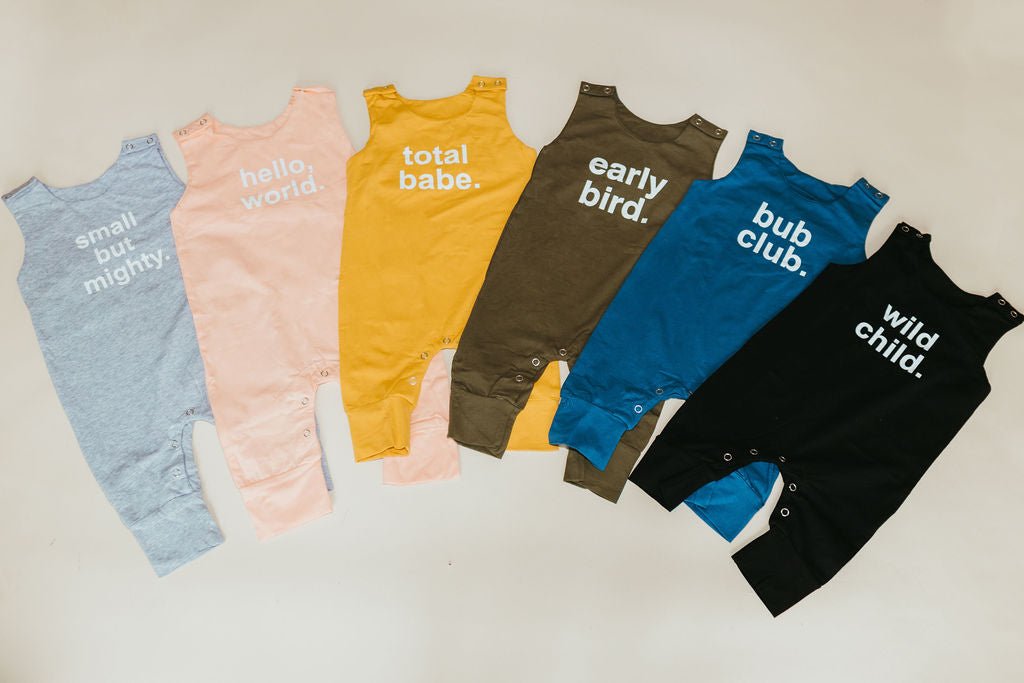 Romper: Wild Child - Black - Bossy Beans