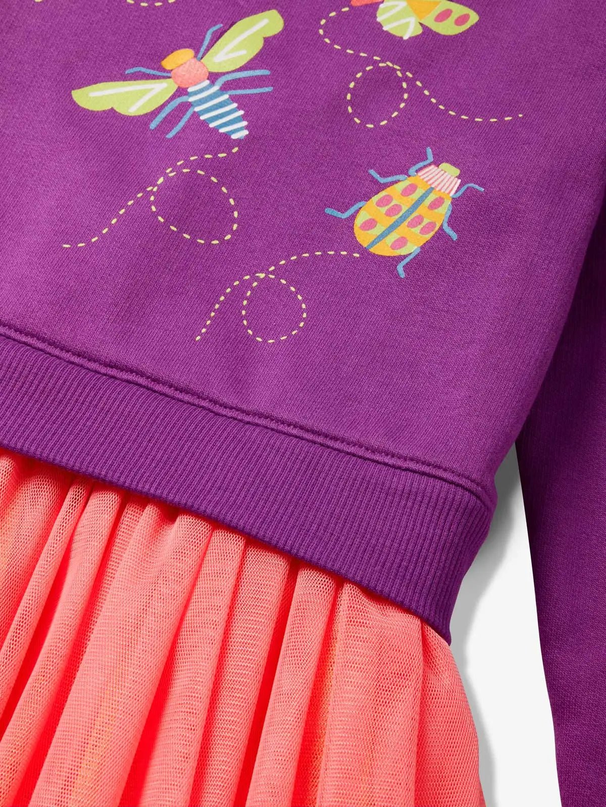 Sweatshirt Dress + Tulle - Entomology - Bossy Beans