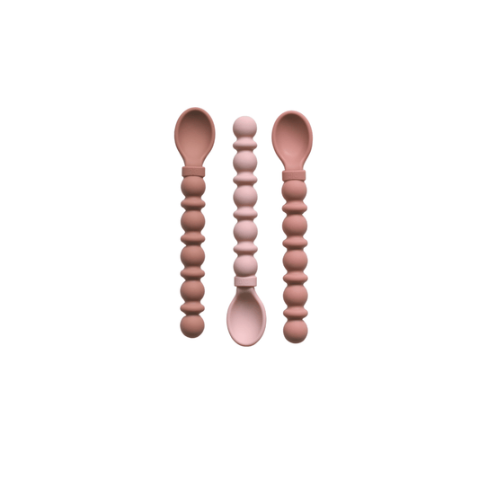 Teethy Utensil - Pink Lemonade - Bossy Beans