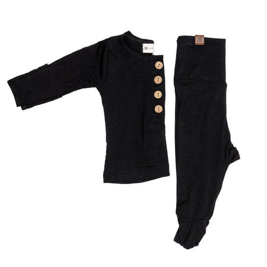 Top & Bottom Set - Onyx - Bossy Beans